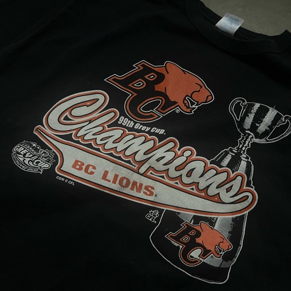 Retro BC Lions Champions Shirt - Picture 4 of 4